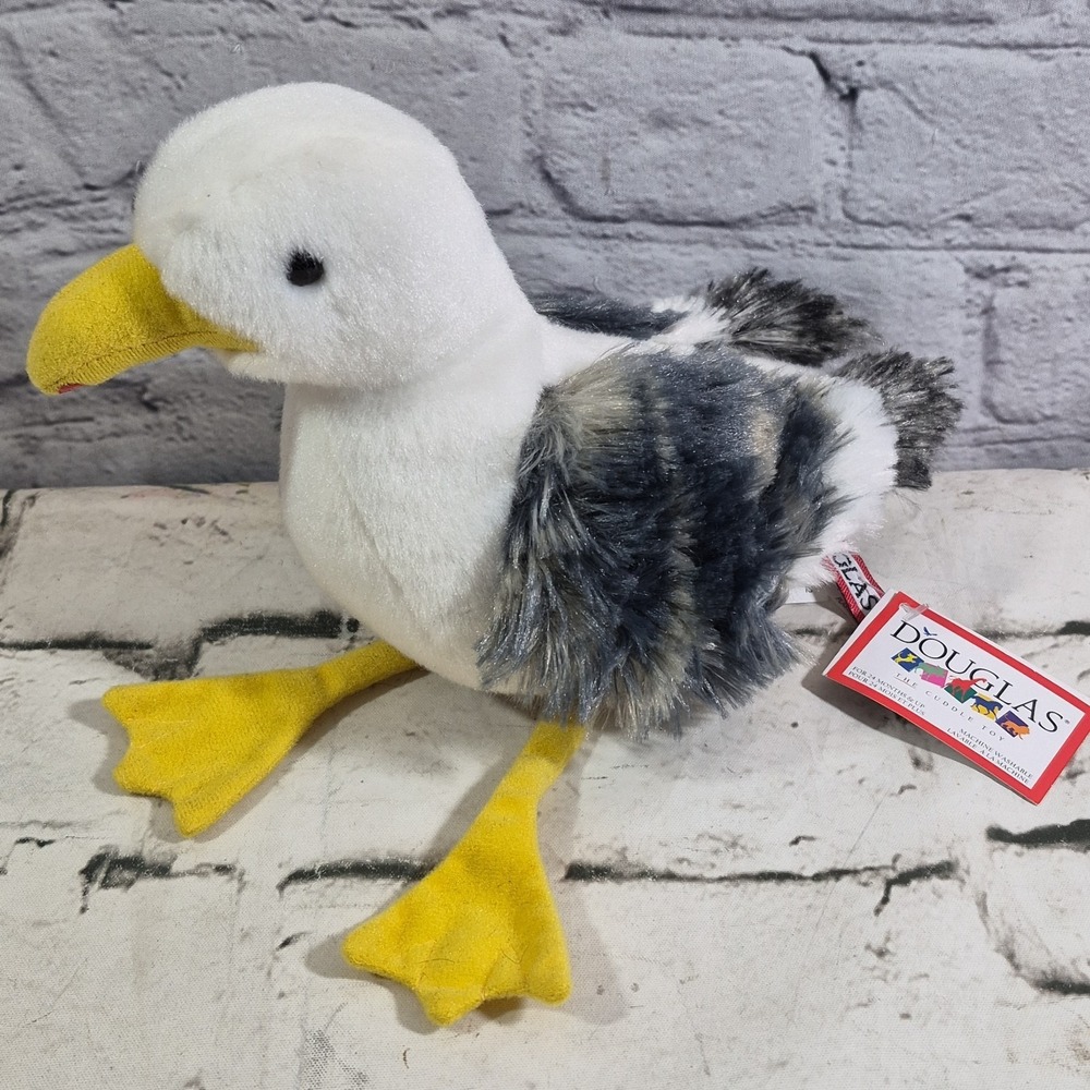 SEYMOUR the Plush SEAGULL Stuffed Animal -Douglas Cuddle Toys #3826 New with Tag